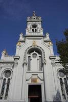 bulgaarse st. stephen kerk in istanbul, turkije foto