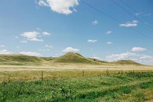 heuvels in South Dakota foto