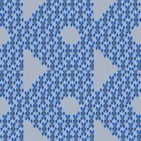 blauw meetkundig patroon illustratie ontwerp foto