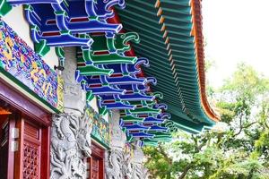 tian bruinen reusachtig Boeddha van po lin tempel, Lantau eiland in hong Kong foto