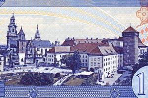 Krakau oud stad- van geld foto