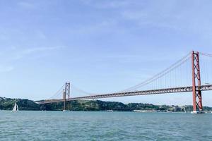 brug in Lissabon, Portugal foto