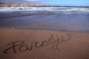 mooi strand Aan Tenerife foto