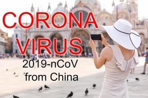 coronavirus 2019-nCoV, covid-19 in Italië. Venetië gondels Aan san marco vierkant, Venetië, Italië. foto