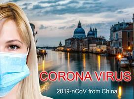 coronavirus 2019-nCoV, covid-19 in Italië. Venetië gondels Aan san marco vierkant, Venetië, Italië. foto