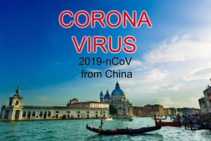 coronavirus 2019-nCoV, covid-19 in Italië. Venetië gondels Aan san marco vierkant, Venetië, Italië. foto