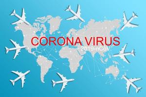 mers-cov Chinese infectie roman corona virus, vliegtuig foto