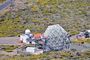 observatorium Aan tenerife, Spanje, 2022 foto