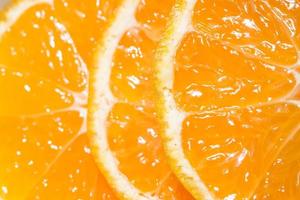 close-up van een oranje vrucht foto