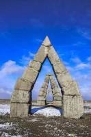 ijslands arctisch henge raufarhofn foto