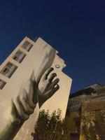 Athene straat graffiti kunst muur schilderij vrije stijl groot grootte hoog kwaliteit artistiek afdrukken foto
