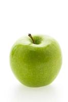 groene appel geïsoleerd foto
