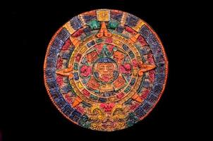 een mayan kalender foto