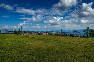 zomer vakantie visie van de tatra bergen in Polen foto