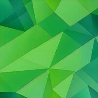 meetkundig patroon van overlappende veelhoeken in groen tonen. de beeld was gemaakt gebruik makend van generatief ai. meetkundig textuur. foto