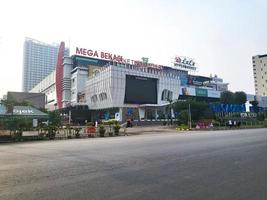 bekasi, Indonesië - 12 maart 2023 mega bekasi winkelcentrum is een van de winkelcentra gelegen in de centrum van bekasi foto