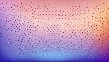 kleurrijk abstract meetkundig achtergrond met punt vormen pointillisme stijl gemaakt met generatief ai technologie foto