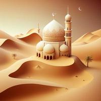aestatisch moskee achtergrond foto