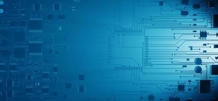 de verscheidenheid van verschillend types van chips en elektronisch componenten Aan de gedrukt stroomkring bord foto