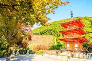 kiyomizu dera-tempel in kyoto, japan