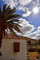 landschappen van de historisch stad- van betancuria Aan fuerteventura, Spanje foto