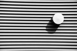 origineel minimalistische bouwkundig elementen, zwart en wit lijnen foto
