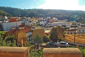 kalmte vakantie landschap Aan de Spaans kanarie eiland Tenerife Aan een zonnig dag foto