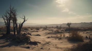 dood bomen in de namib woestijn, Namibië, Afrika foto