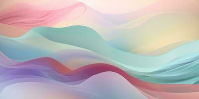 pastel kleur helling abstract kromme patroon achtergrond foto