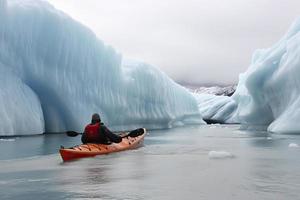 avontuur Aan de ijzig wateren van Alaska foto