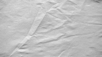 wit verfrommeld papier grunge structuur foto