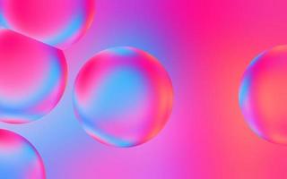 artistiek water bubbel achtergrond. transparant bubbel druppels Aan kleurrijk helling achtergrond. kleurrijk water bubbels. geschikt voor poster, omslag, achtergrond, presentatie, enz. foto