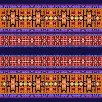 ikat meetkundig folklore ornament. tribal etnisch textuur. naadloos gestreept patroon in aztec stijl. figuur tribal borduurwerk. Indisch, scandinavisch, zigeuner ja, Mexicaans, volk patroon.ikat naadloos patroon. foto