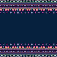 ikat meetkundig folklore ornament. tribal etnisch textuur. naadloos gestreept patroon in aztec stijl. figuur tribal borduurwerk. Indisch, scandinavisch, zigeuner ja, Mexicaans, volk patroon. naadloos patroon fantastisch foto