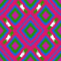 ikat meetkundig folklore ornament. tribal etnisch textuur. naadloos gestreept patroon in aztec stijl. figuur tribal borduurwerk. Indisch, scandinavisch, zigeuner ja, Mexicaans, volk patroon.ikat patroon. foto