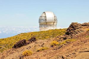 telescopen van de teide sterrenkundig observatorium, Tenerife 2022 foto