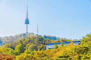 seoel toren in seoul city, zuid-korea foto