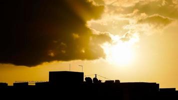 wolken aan de hemel foto