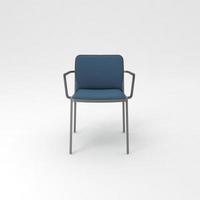 fauteuil 3d geven realistisch meubilair voorkant visie foto