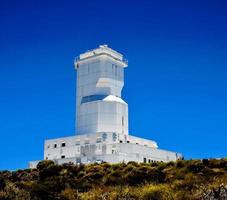 observatorium Aan tenerife, Spanje, 2022 foto