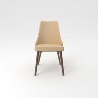 fauteuil 3d geven realistisch meubilair voorkant visie foto