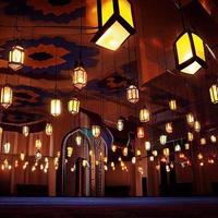 Ramadan moskee Islamitisch lantaarn foto
