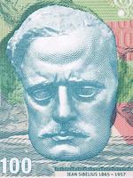 jean sibelius een portret van geld foto