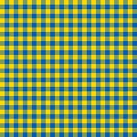 klein katoenen stof patroon gemaakt van oekraïens vlag strepen foto