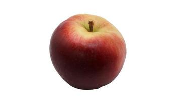 appel. appel zonder achtergrond. sappig appel. appel geïsoleerd Aan wit achtergrond. foto