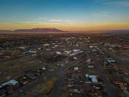 de stad van alamosa foto