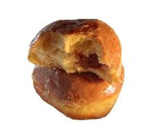 zoet donut geïsoleerd Aan wit achtergrond foto