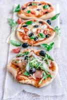 heerlijk mini pizza's foto