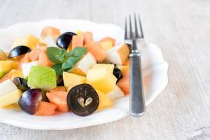 verse fruitsalade foto