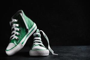 groen kind schoenen foto